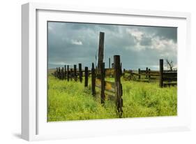 Stormy Ranch-Vincent James-Framed Photographic Print