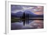 Stormy Reflection at Sparks Lake-Vincent James-Framed Photographic Print