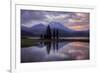 Stormy Reflection at Sparks Lake-Vincent James-Framed Photographic Print