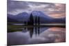 Stormy Reflection at Sparks Lake-Vincent James-Mounted Photographic Print