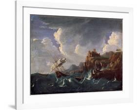 Stormy Sea, 17th Century-Pieter Mulier the Younger-Framed Giclee Print