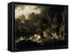 Stormy Sea, 17th Century-null-Framed Stretched Canvas