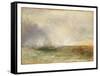 Stormy Sea Breaking on a Shore, 1840-5-J^ M^ W^ Turner-Framed Stretched Canvas