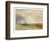 Stormy Sea Breaking on a Shore, 1840-5-J^ M^ W^ Turner-Framed Premium Giclee Print