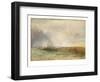 Stormy Sea Breaking on a Shore, 1840-5-J^ M^ W^ Turner-Framed Premium Giclee Print