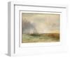 Stormy Sea Breaking on a Shore, 1840-5-J^ M^ W^ Turner-Framed Premium Giclee Print