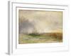 Stormy Sea Breaking on a Shore, 1840-5-J^ M^ W^ Turner-Framed Giclee Print