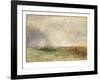 Stormy Sea Breaking on a Shore, 1840-5-J^ M^ W^ Turner-Framed Giclee Print