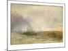Stormy Sea Breaking on a Shore, 1840-5-J^ M^ W^ Turner-Mounted Giclee Print