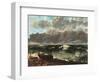 Stormy Sea, (The Wave)-Gustave Courbet-Framed Art Print