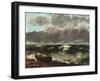 Stormy Sea (The Wave)-Gustave Courbet-Framed Giclee Print