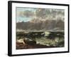 Stormy Sea (The Wave)-Gustave Courbet-Framed Giclee Print