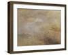 Stormy Sea with Dolphins-J. M. W. Turner-Framed Giclee Print