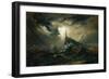 Stormy Sea with Lighthouse-Karl Blechen-Framed Giclee Print