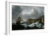 Stormy Sea-Ludolf Backhuysen-Framed Giclee Print