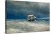 Stormy Sea-Ivan Konstantinovich Aivazovsky-Stretched Canvas