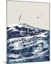 Stormy Seas II-James Lord-Mounted Giclee Print