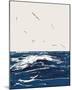 Stormy Seas III-James Lord-Mounted Giclee Print