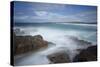 Stormy Seas Off Hosta, North Uist, Western Isles - Outer Hebrides, Scotland, UK, May 2011-Peter Cairns-Stretched Canvas