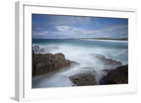 Stormy Seas Off Hosta, North Uist, Western Isles - Outer Hebrides, Scotland, UK, May 2011-Peter Cairns-Framed Photographic Print