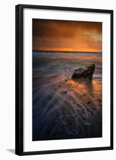 Stormy Seascape at Pfeiffer Beach, Big Sur, California Coast-Vincent James-Framed Photographic Print