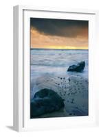 Stormy Seascape at Pfeiffer Beach Big Sur California Coast-Vincent James-Framed Photographic Print