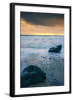 Stormy Seascape at Pfeiffer Beach Big Sur California Coast-Vincent James-Framed Photographic Print