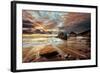 Stormy Seascape-Andy Fox-Framed Photographic Print