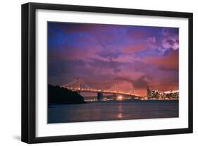 Stormy Skies at Sunset, San Francisco-null-Framed Photographic Print