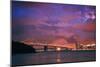 Stormy Skies at Sunset, San Francisco-null-Mounted Photographic Print