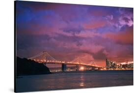 Stormy Skies at Sunset, San Francisco-null-Stretched Canvas