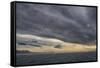 Stormy Skies by Dyholaey, South Coast of Iceland-Arctic-Images-Framed Stretched Canvas