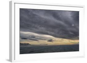 Stormy Skies by Dyholaey, South Coast of Iceland-Arctic-Images-Framed Photographic Print