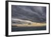 Stormy Skies by Dyholaey, South Coast of Iceland-Arctic-Images-Framed Photographic Print