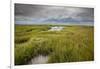 Stormy Skies Hang Over The Marshlands Surrounding Smith Island In The Chesapeake Bay-Karine Aigner-Framed Photographic Print