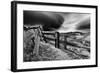 Stormy Skies, Nevada-null-Framed Art Print