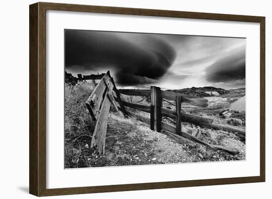 Stormy Skies, Nevada-null-Framed Art Print