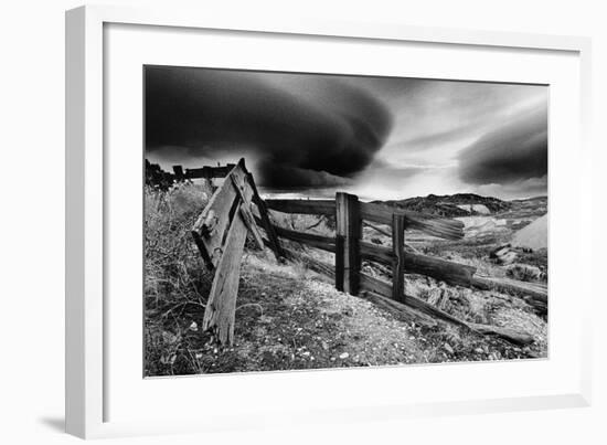 Stormy Skies, Nevada-null-Framed Art Print