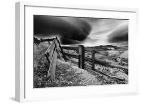Stormy Skies, Nevada-null-Framed Art Print
