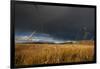 Stormy Sky over Rangelands on the Edge of the Tibetan Plateau in Sichuan Province, China, Asia-Alex Treadway-Framed Photographic Print