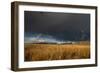 Stormy Sky over Rangelands on the Edge of the Tibetan Plateau in Sichuan Province, China, Asia-Alex Treadway-Framed Photographic Print