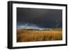 Stormy Sky over Rangelands on the Edge of the Tibetan Plateau in Sichuan Province, China, Asia-Alex Treadway-Framed Photographic Print