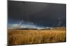 Stormy Sky over Rangelands on the Edge of the Tibetan Plateau in Sichuan Province, China, Asia-Alex Treadway-Mounted Photographic Print