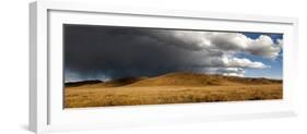 Stormy Sky over Rangelands on the Edge of the Tibetan Plateau in Sichuan Province, China, Asia-Alex Treadway-Framed Photographic Print