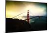 Stormy Sunday, Golden Gate Bridge, San Francisco-Vincent James-Mounted Photographic Print