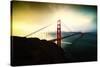 Stormy Sunday, Golden Gate Bridge, San Francisco-Vincent James-Stretched Canvas