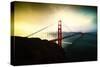 Stormy Sunday, Golden Gate Bridge, San Francisco-Vincent James-Stretched Canvas