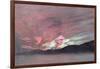 Stormy Sunset from Brantwood, Ruskin's Home in Cumbria-John Ruskin-Framed Giclee Print