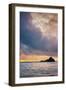 Stormy Sunset Skies at Big Sur, Pfieffer Beach, California Coast-Vincent James-Framed Photographic Print
