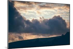 Stormy Sunset-Clive Nolan-Mounted Photographic Print